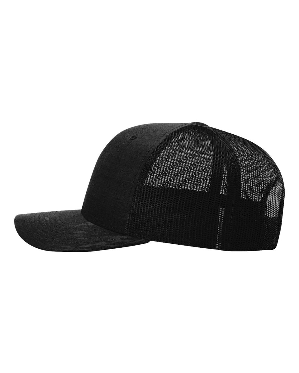 Richardson Tactical Trucker Cap with Free Leather Patch