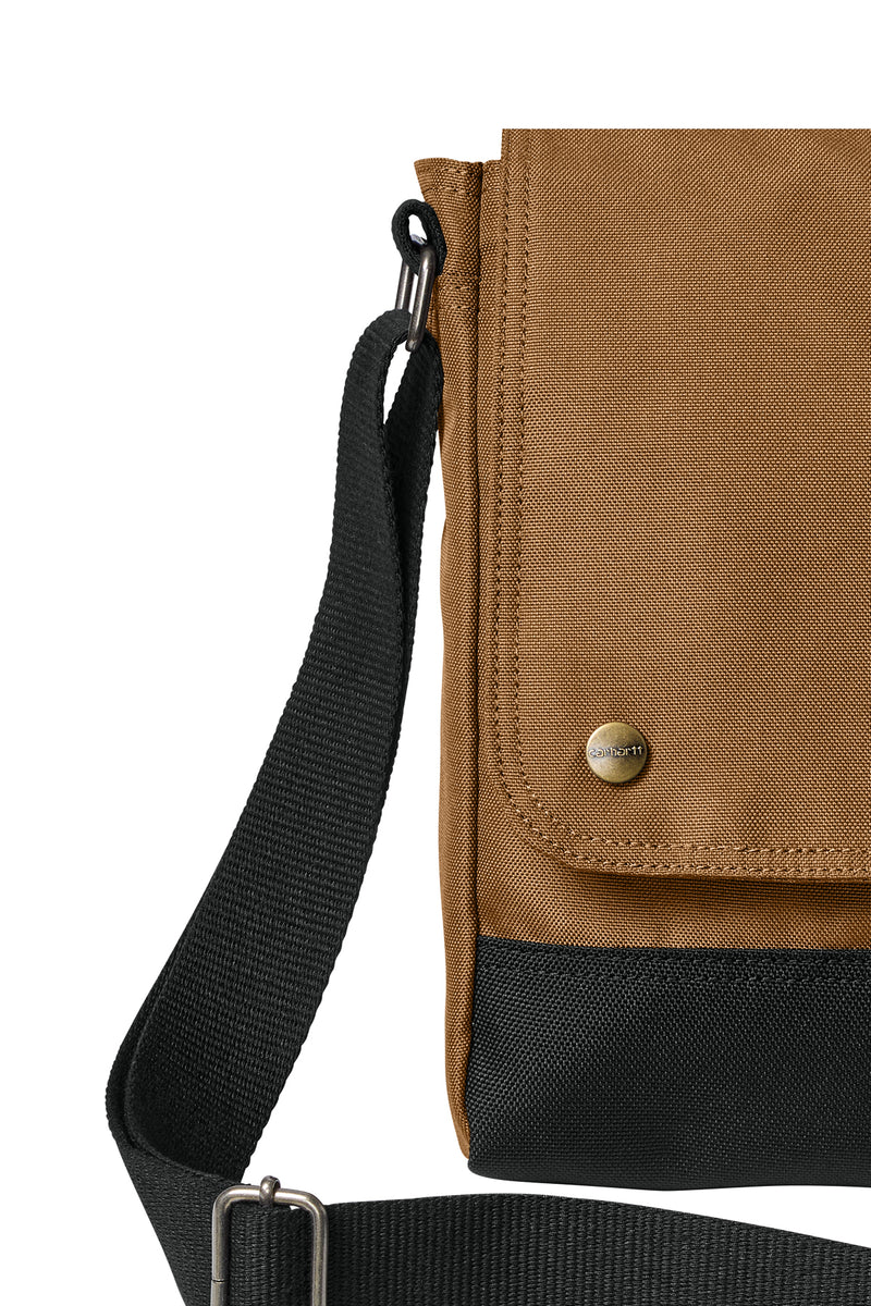 carhartt rain defender crossbody snap bag Carhartt Crossbody Snap Bag with Custom Leather Patch
