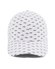 Imperial Alter Ego Cap - X210R White Bone Fish Pattern Cap