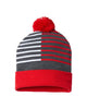Cap America Half Color Beanie