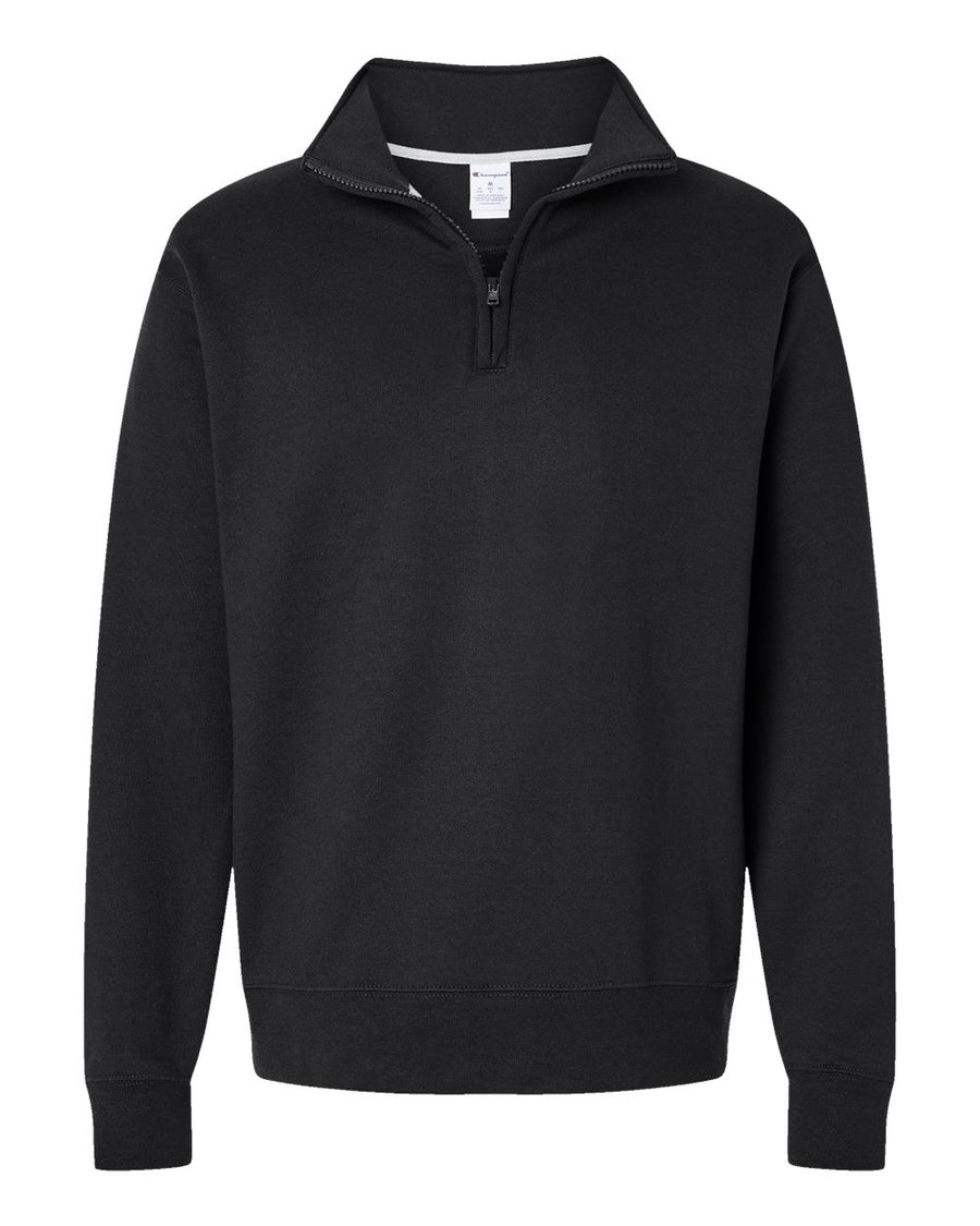 Champion Powerblend Quarter-Zip Pullover Black