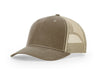 Richardson 112WH Hawthorne Waxed Trucker Hat in Buck/ Khaki
