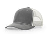 Richardson 112WH Hawthorne Waxed Trucker Hat in Rhino/ Light Grey