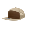 Decky 7 Panel High Profile Flat Bill Snapback