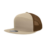 Decky 7 Panel High Profile Flat Bill Snapback
