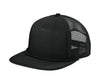 New Era NE410 Foam Rope Trucker Black foam front, Black rope and Black mesh.