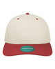 Stone/ Cardinal Red