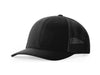 Richardson 173 Hood River Performance Trucker Hat in Black