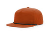 Richardson 256 Umpqua Gramps Cap in Dark Orange/ Black