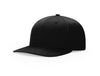 Richardson 312 Solid Twill Trucker Hat in Black