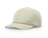Richardson 355 Laser Perf Performance Rope Cap in Oat Milk/ Elmwood White