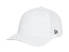 White New Era 9SEVENTY baseball cap with a NE brand logo embroidered on the side panel
