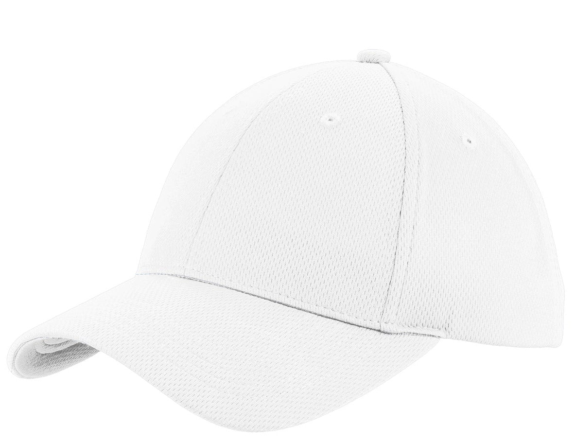 Sport-Tek PosiCharge Baseball Cap - Kids Sizes - Free Leather Patch