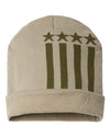 Patriotic Cuffed Beanie