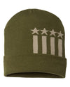 Patriotic Cuffed Beanie