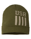 Patriotic Cuffed Beanie