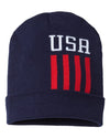 Patriotic Cuffed Beanie