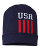 Patriotic Cuffed Beanie