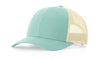 Richardson 115 Low Pro Trucker - Aruba Blue and Birch Mesh