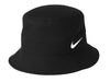 Black Nike Swoosh Bucket Hat