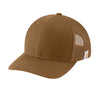 Carhartt Flexfit 110 performance snapback hat in Carhartt Brown with structured front panels.