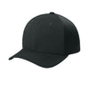 Flexfit 6533 Ultrafiber Airmesh cap in black, side view