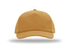 Front View of Richardson 5-Panel Relaxed Gramps in solid Wheat.