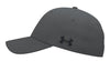 Under Armour Team Blitzing Cap in graphite with black embroidered UA side logo.