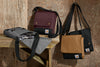 Carhartt Crossbody Snap Bags in Grey, Port, Black and Carhartt Brown