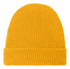 North Face Circular Rib Beanie in TNF Yellow - custom branded beanie