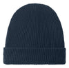 North Face Circular Rib Beanie in Urban Navy - custom branded beanie