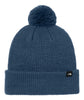 North Face Pom Beanie in Shady Blue - custom branded beanie