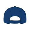 OTTO CAP 31-069 5 panel mid profile cap in royal, back view