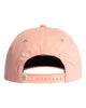 Back view of Peachy Cap showing adjustable snapback and woven tag.