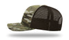 Richardson 112PT Tactical Trucker Cap | Leather Patch Included
