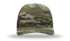 Richardson 112PT Tactical Trucker Cap | Leather Patch Included