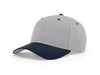 Richardson 212 Pro Twill Snapback in Grey and Navy