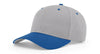 Richardson 212 Pro Twill Snapback in Grey and Royal Blue