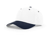 Richardson 212 Pro Twill Snapback in White and Navy