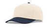Richardson 5-Panel Relaxed Gramps
in Cream/Cream and Navy
