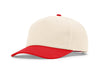 Richardson 5-Panel Relaxed Gramps
in Cream and Red