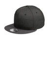 New Era 408 Shadow Heather Striped Flat Bill Snapback Cap