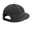 New Era 408 Shadow Heather Striped Flat Bill Snapback Cap