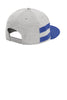 New Era 408 Shadow Heather Striped Flat Bill Snapback Cap