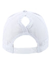 Women's Modern Trucker Cap - Makeup Resistant - Ponytail Opening