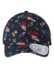 Women's Fashion Printed Cap - Makeup Resistant - Ponytail Opening