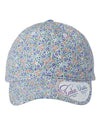 Women's Fashion Printed Cap - Makeup Resistant - Ponytail Opening