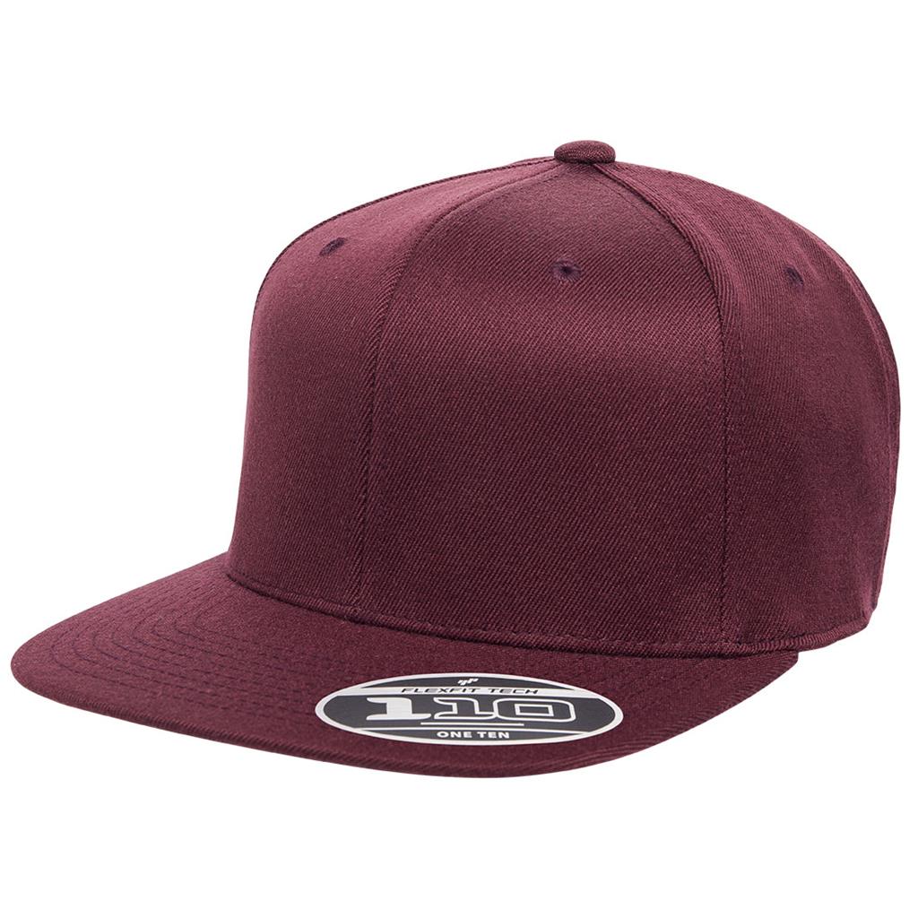 Flexfit 110F Snapback Cap - Tailor-made Leather Patch Included