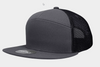 Decky 7 Panel High Profile Flat Bill Snapback