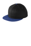 New Era 400 Flat Bill Snapback Cap - Includes Custom Leather Patch